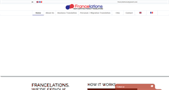 Desktop Screenshot of francelations.com.au